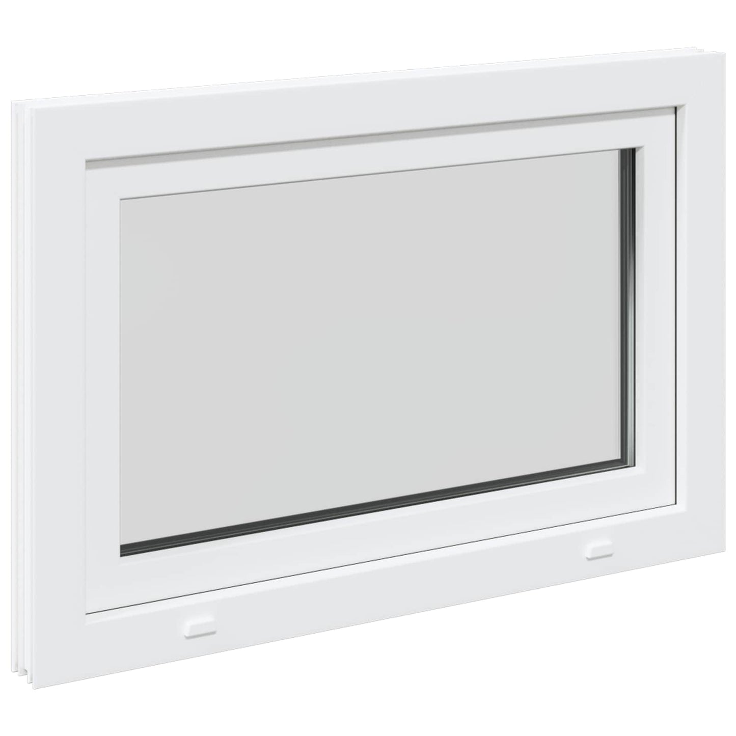 vidaXL Basement Window RISOR 95 x 50 cm PVC and Glass