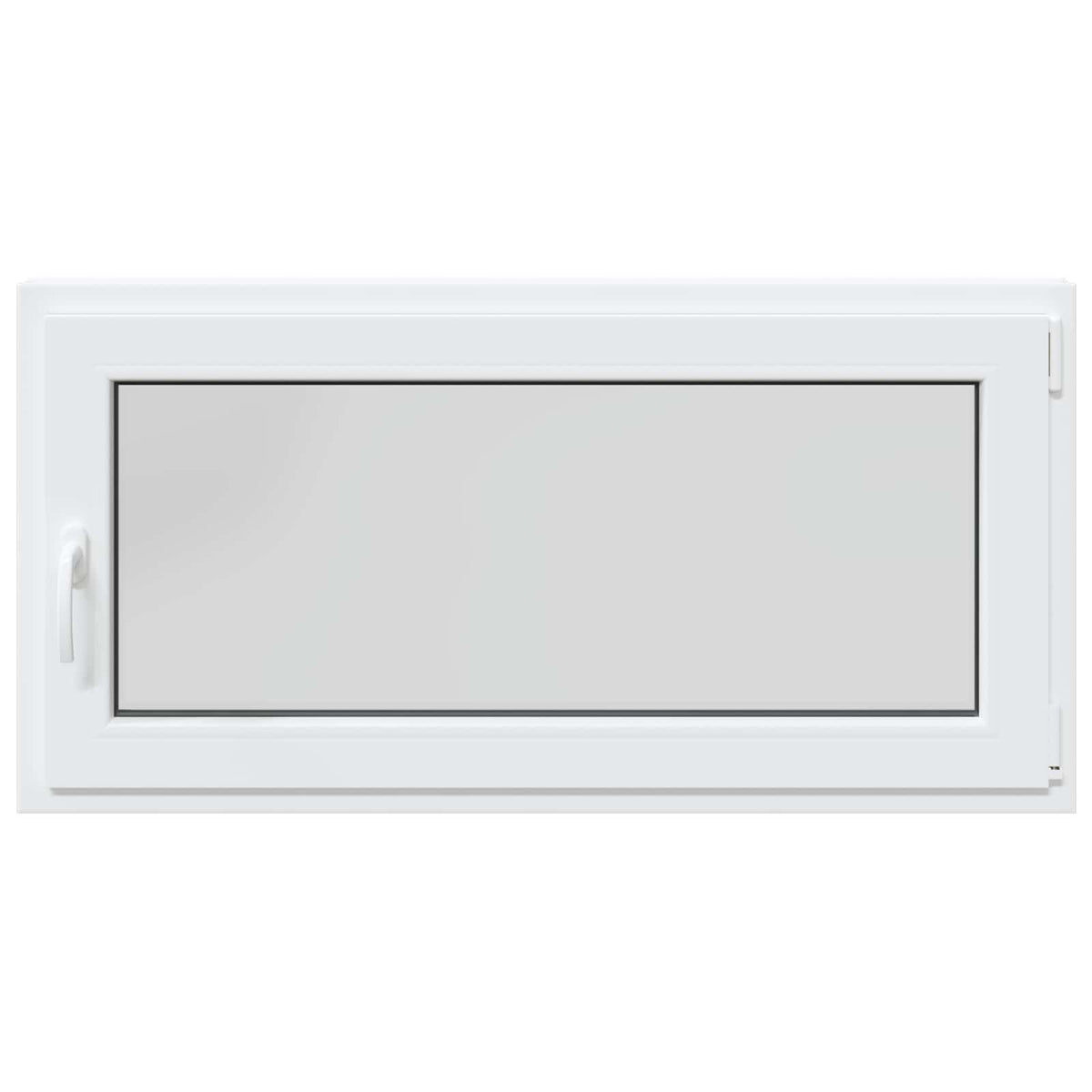 vidaXL Basement Window Internal Colour White RISOR 120 x 50 cm