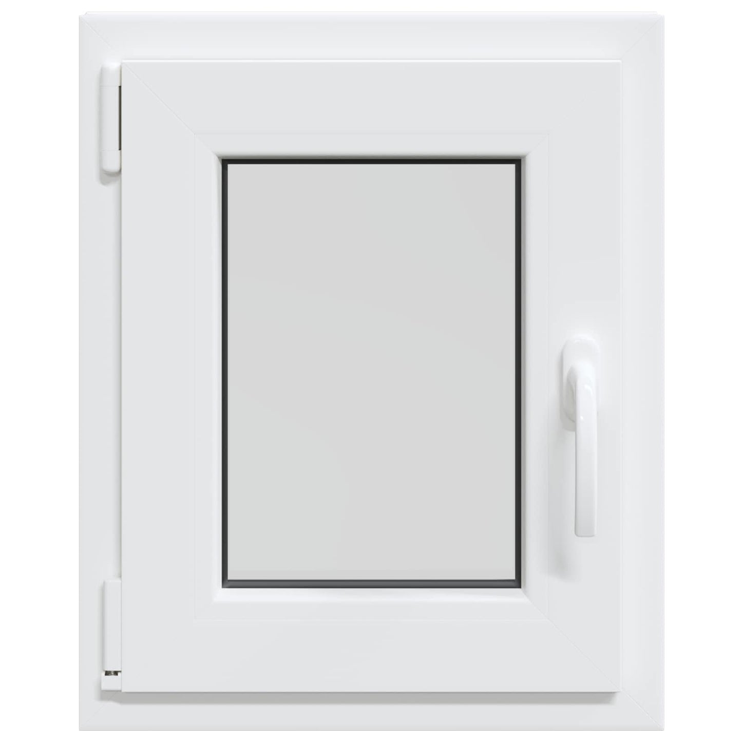 vidaXL Basement Window RISOR 50 x 55 cm PVC and Glass