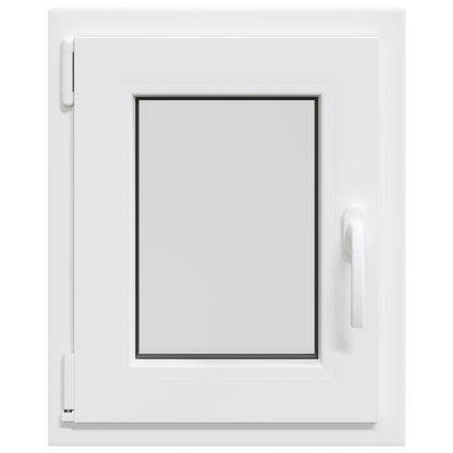 vidaXL Basement Window RISOR 50 x 55 cm PVC and Glass