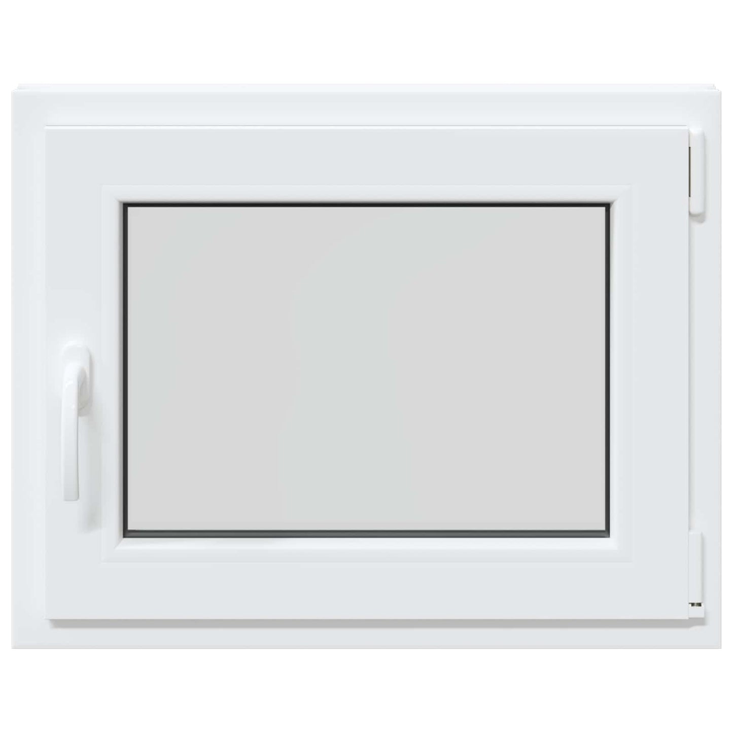 vidaXL Basement Window RISOR 65 x 55 cm PVC and Glass