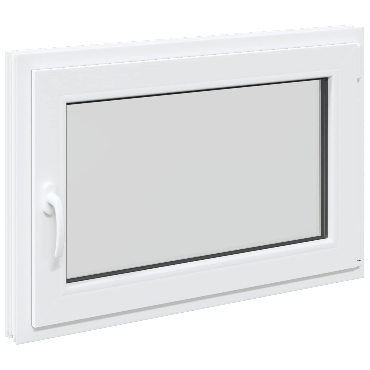 vidaXL Basement Window RISOR 95 x 55 cm PVC and Glass