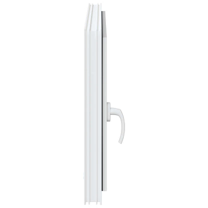 vidaXL Basement Window RISOR 95 x 55 cm PVC and Glass
