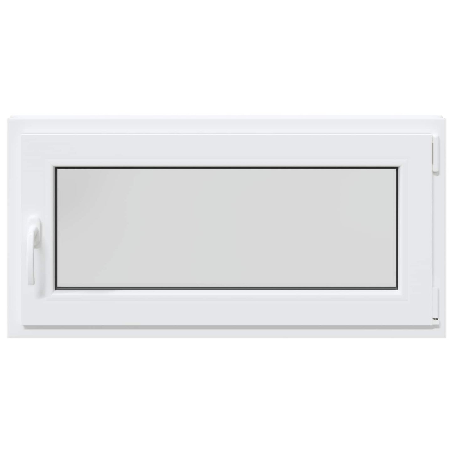 vidaXL Basement Window Internal Colour White RISOR 105 x 55 cm