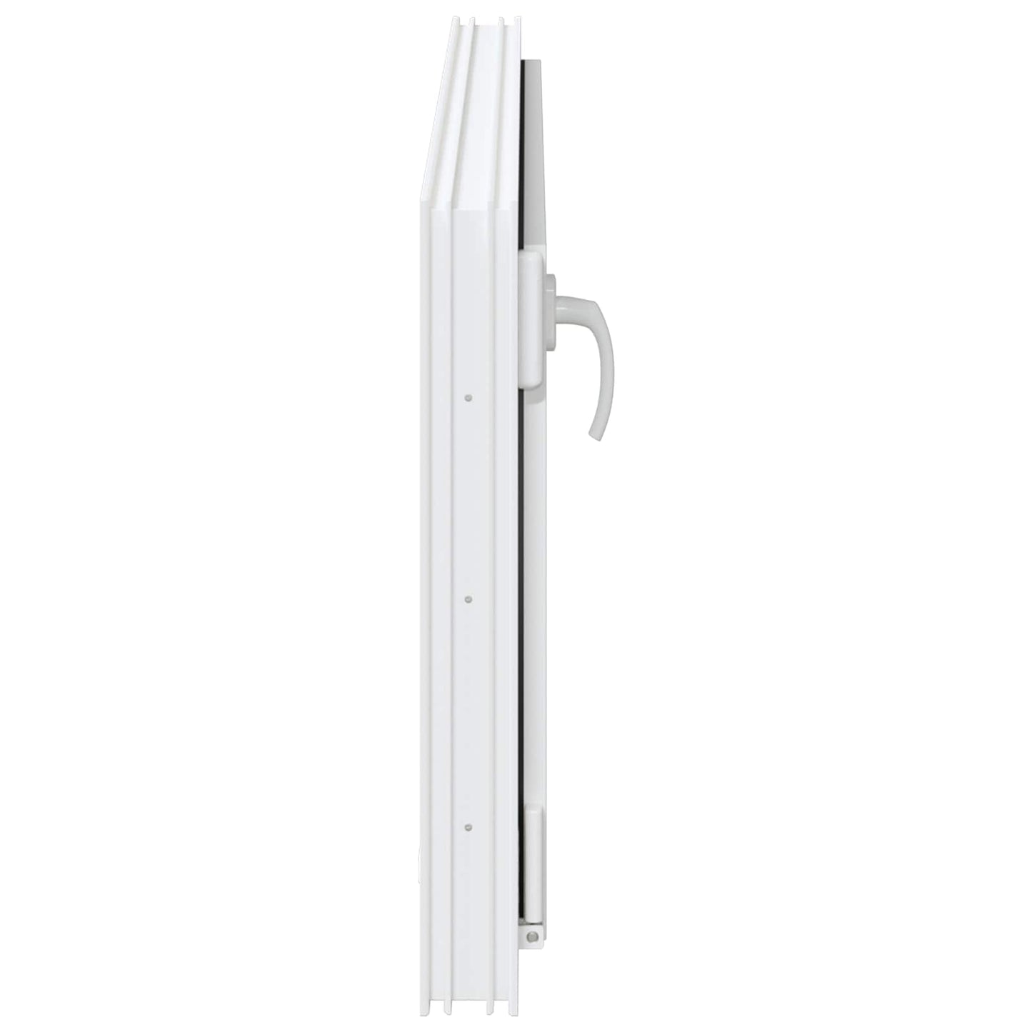 vidaXL Basement Window Internal Colour White RISOR 105 x 55 cm
