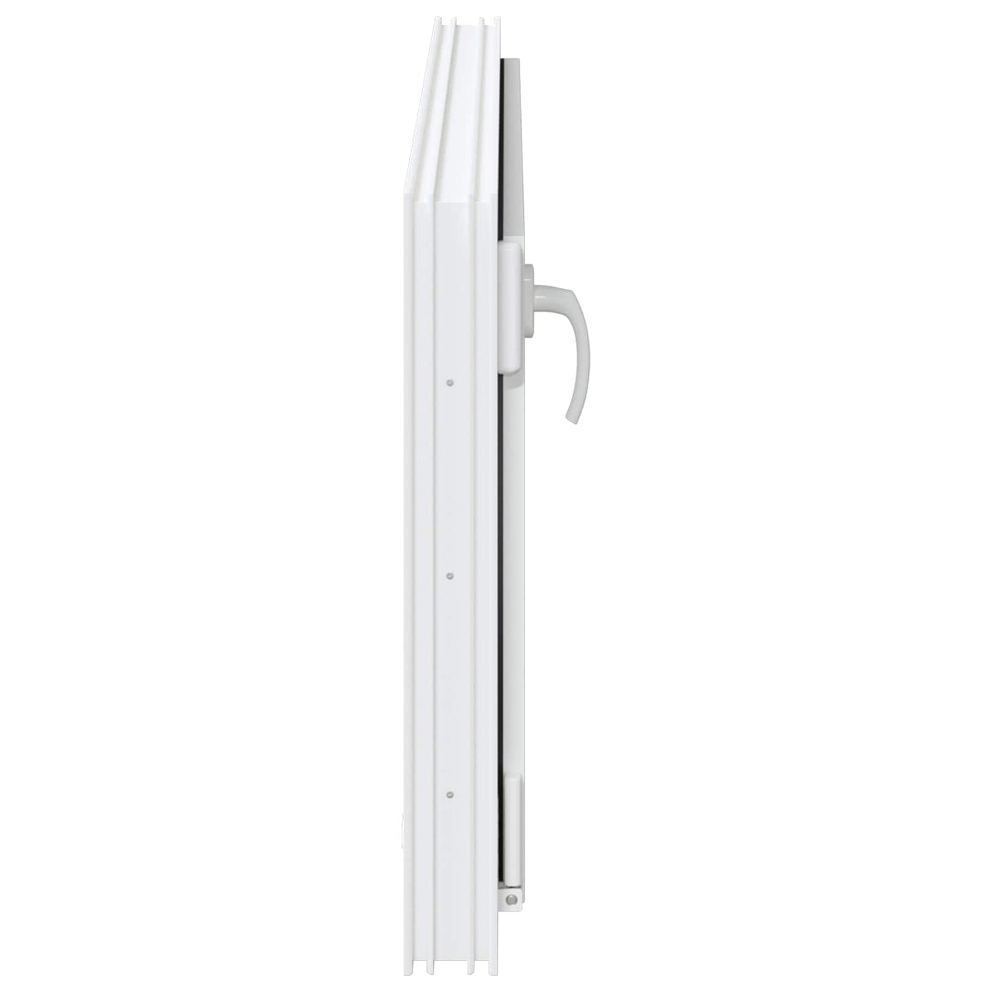 vidaXL Basement Window Internal Colour White RISOR 105 x 55 cm