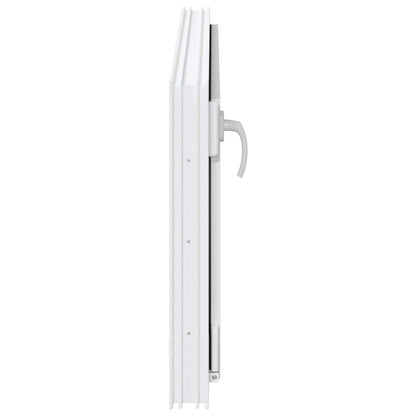 vidaXL Basement Window Internal Colour White RISOR 105 x 55 cm