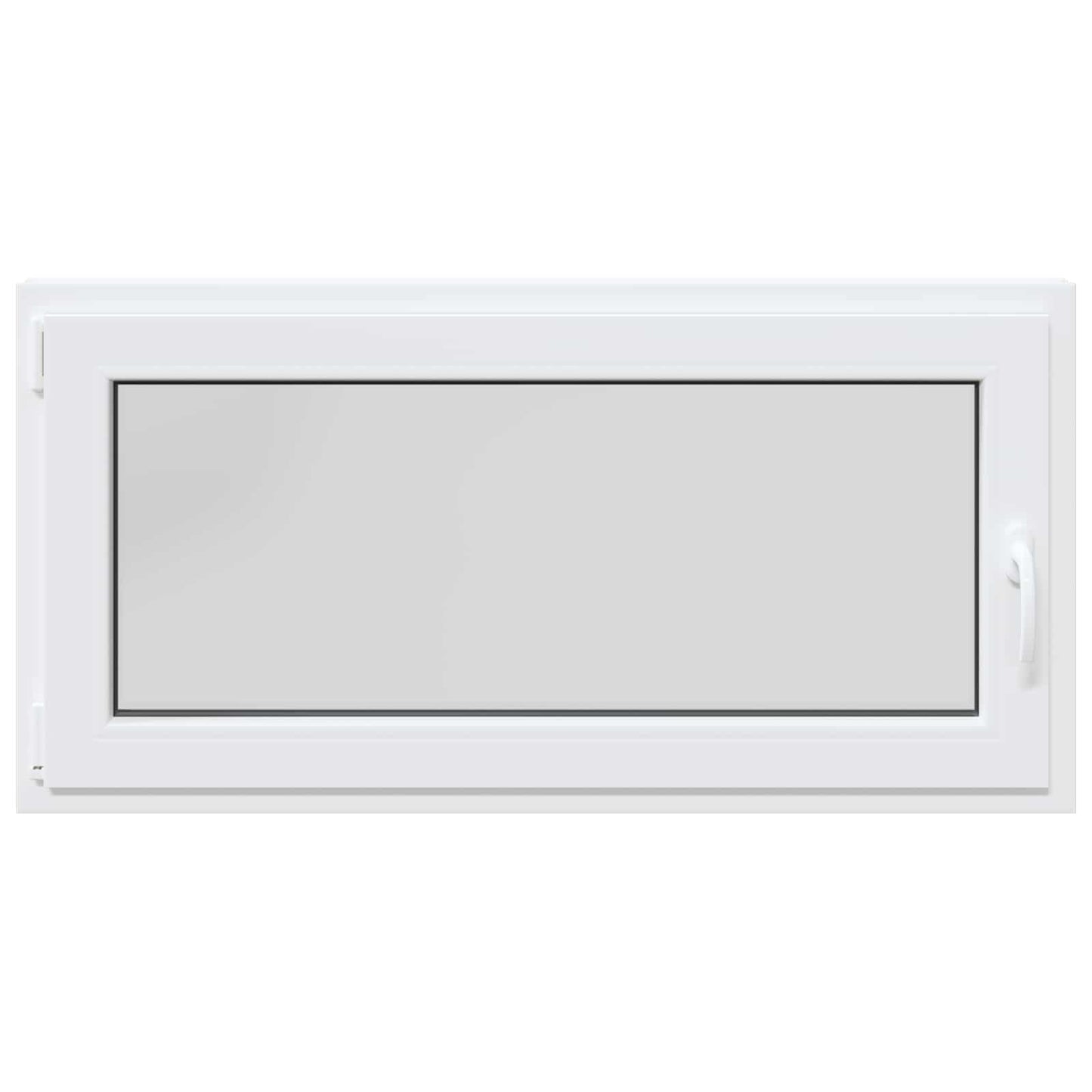 vidaXL Basement Window RISOR 120 x 55 cm PVC and Glass
