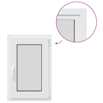 vidaXL Tilt & Turn DIN Right Basement Window RISOR 50 x 70 cm