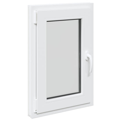 vidaXL Basement Window RISOR 50 x 70 cm PVC and Glass