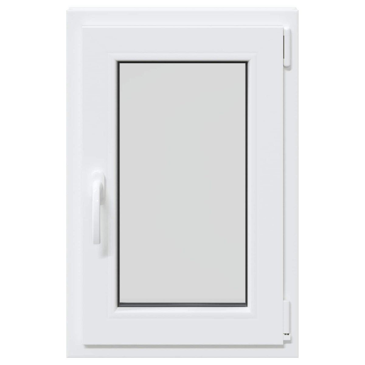 vidaXL Basement Window Internal Colour White RISOR 40 x 80 cm