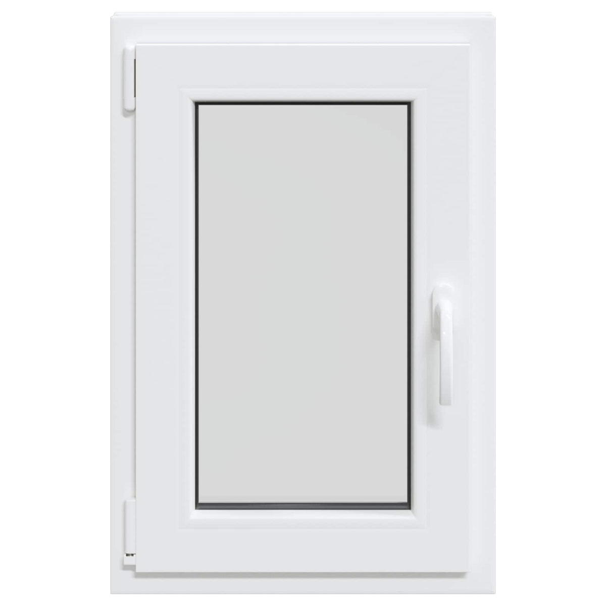 vidaXL Basement Window Internal Colour White RISOR 50 x 80 cm