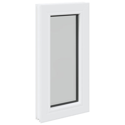 vidaXL Cellar Window Internal Colour White RISOR 30 x 35 cm