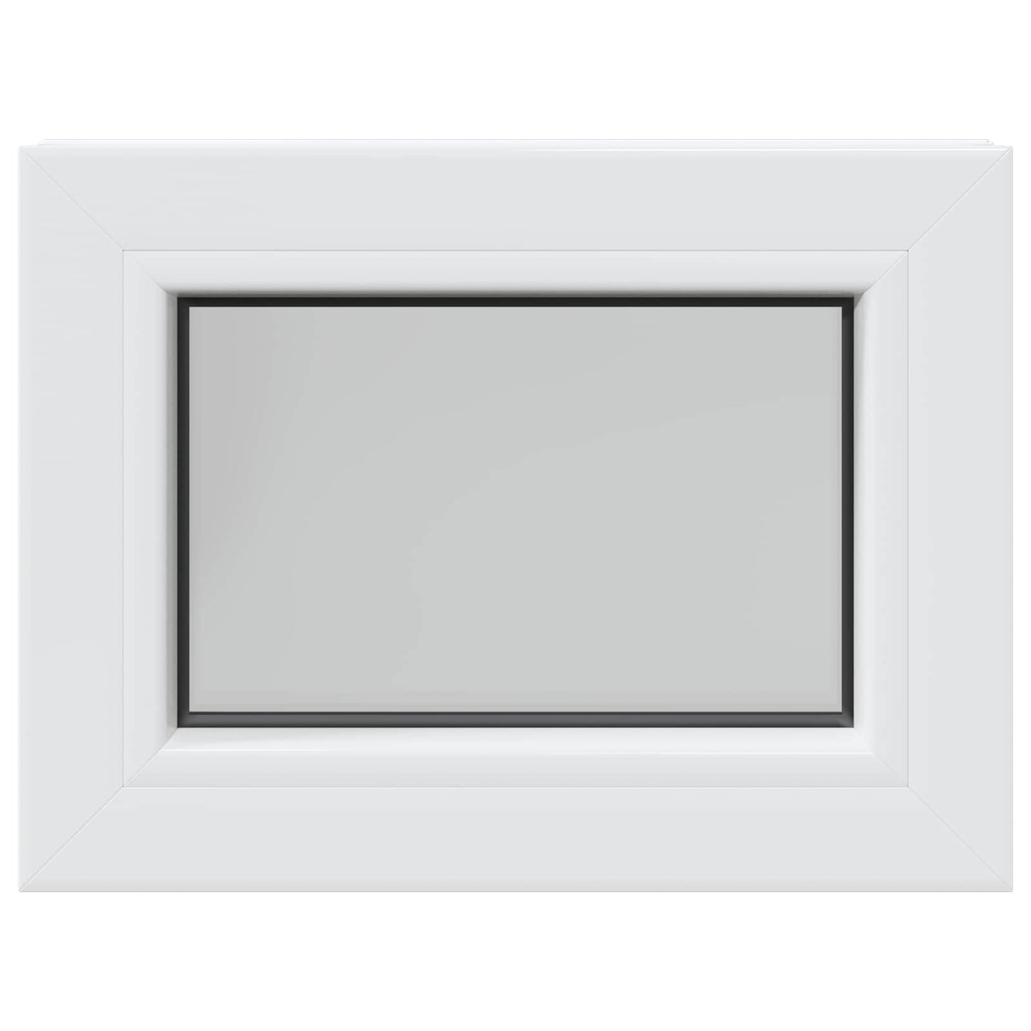 vidaXL Cellar Window Internal Colour White RISOR 40 x 35 cm