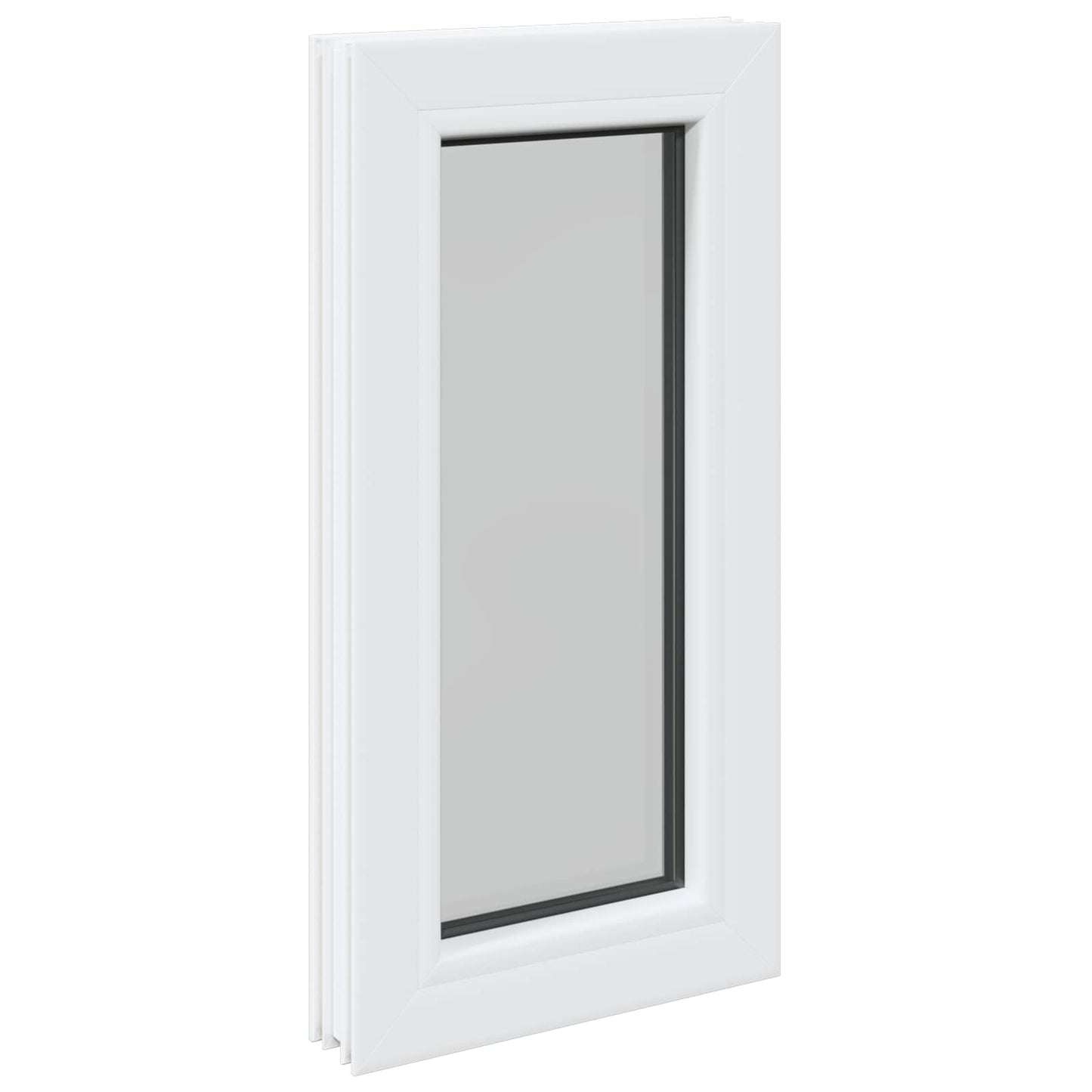 vidaXL Cellar Window Internal Colour White RISOR 35 x 45 cm