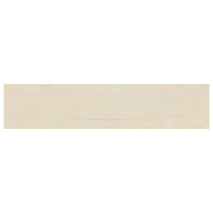 vidaXL Window Sills 2 pcs White 70 x 15 x 2 cm Solid Oak Wood