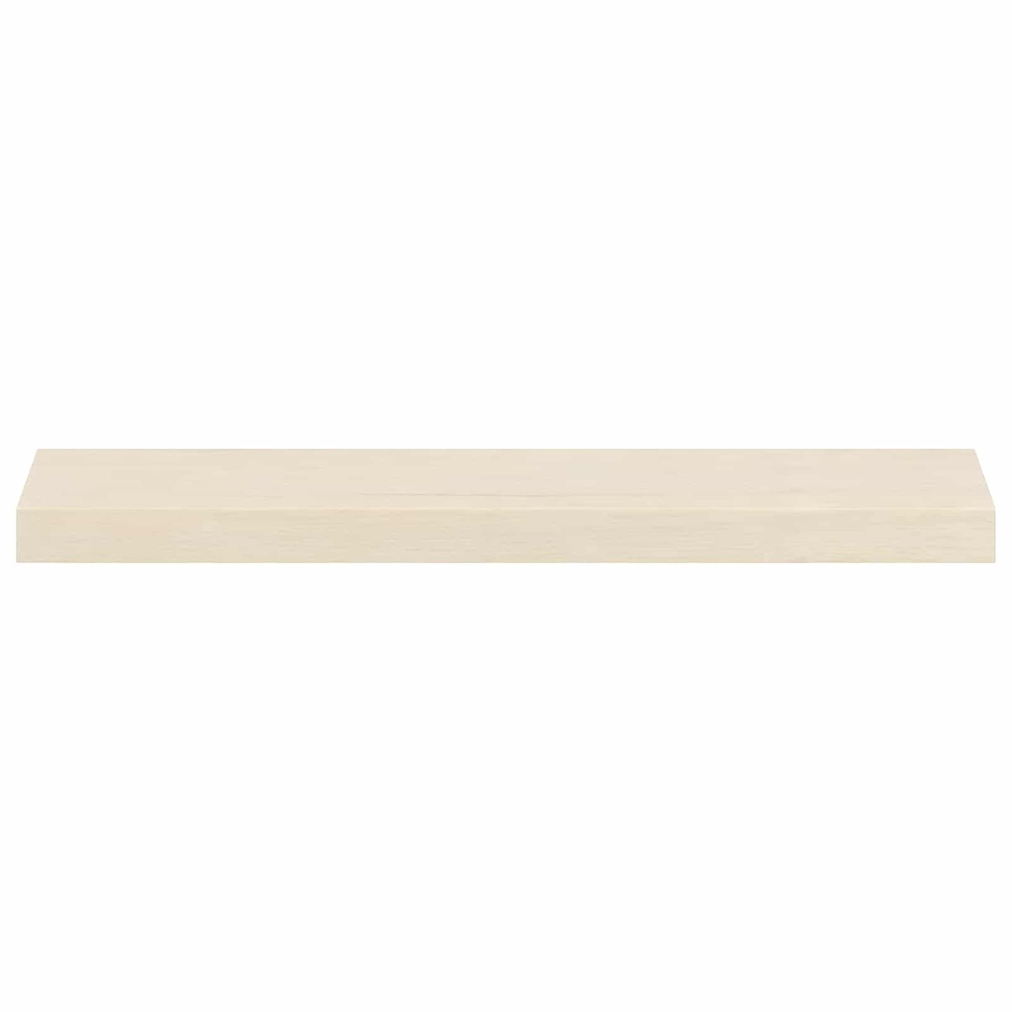 vidaXL Window Sills 2 pcs White 80 x 15 x 2 cm Solid Oak Wood