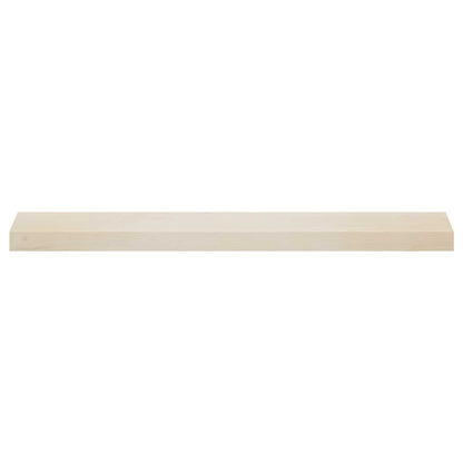 vidaXL Window Sills 2 pcs White 90 x 15 x 2 cm Solid Oak Wood