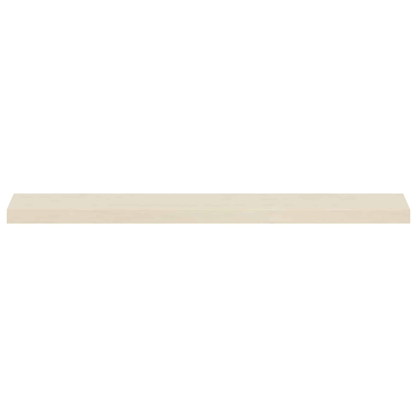 vidaXL Window Sills 2 pcs White 120 x 15 x 2 cm Solid Oak Wood