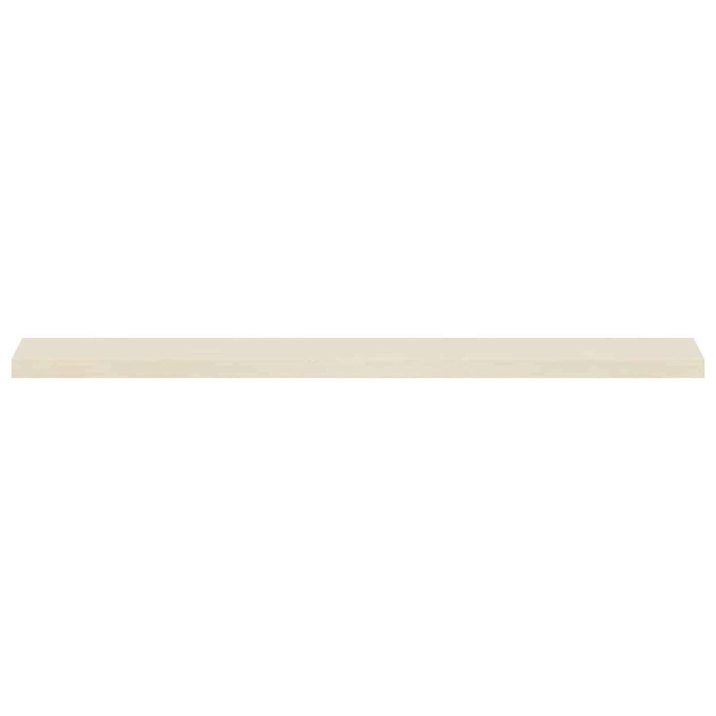 vidaXL Window Sills 2 pcs White 140 x 15 x 2 cm Solid Oak Wood