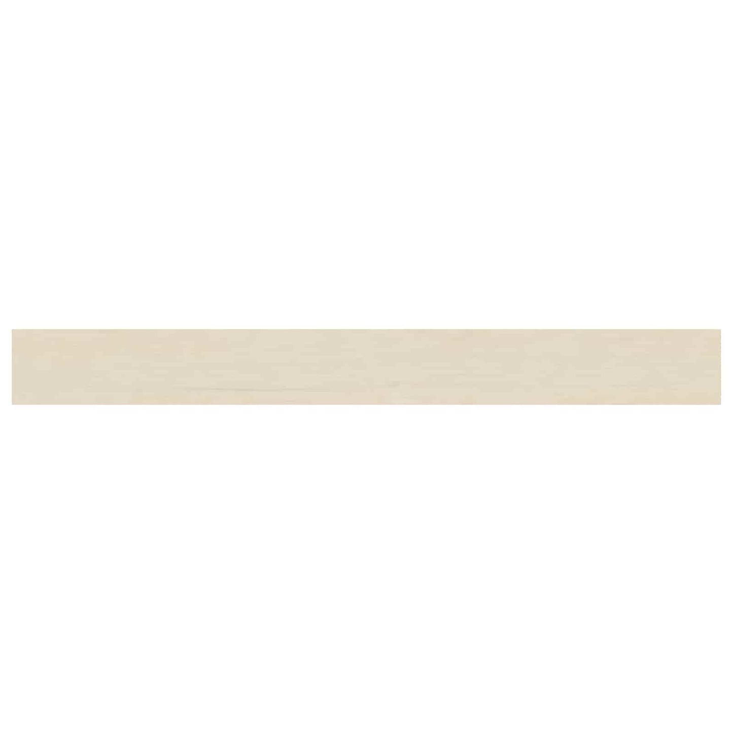 vidaXL Window Sills 2 pcs White 160 x 15 x 2 cm Solid Oak Wood