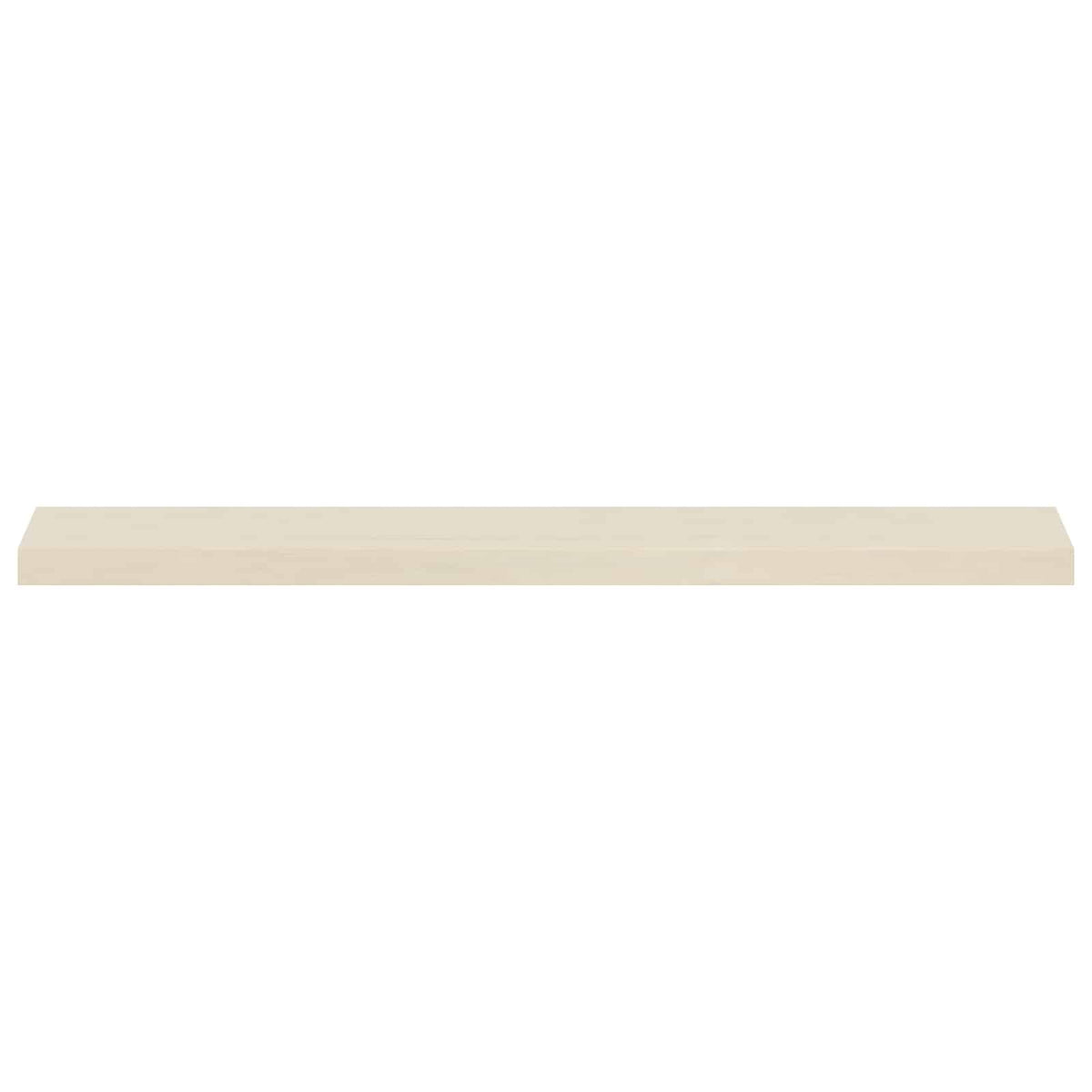 vidaXL Window Sills 2 pcs White 120 x 20 x 2 cm Solid Oak Wood