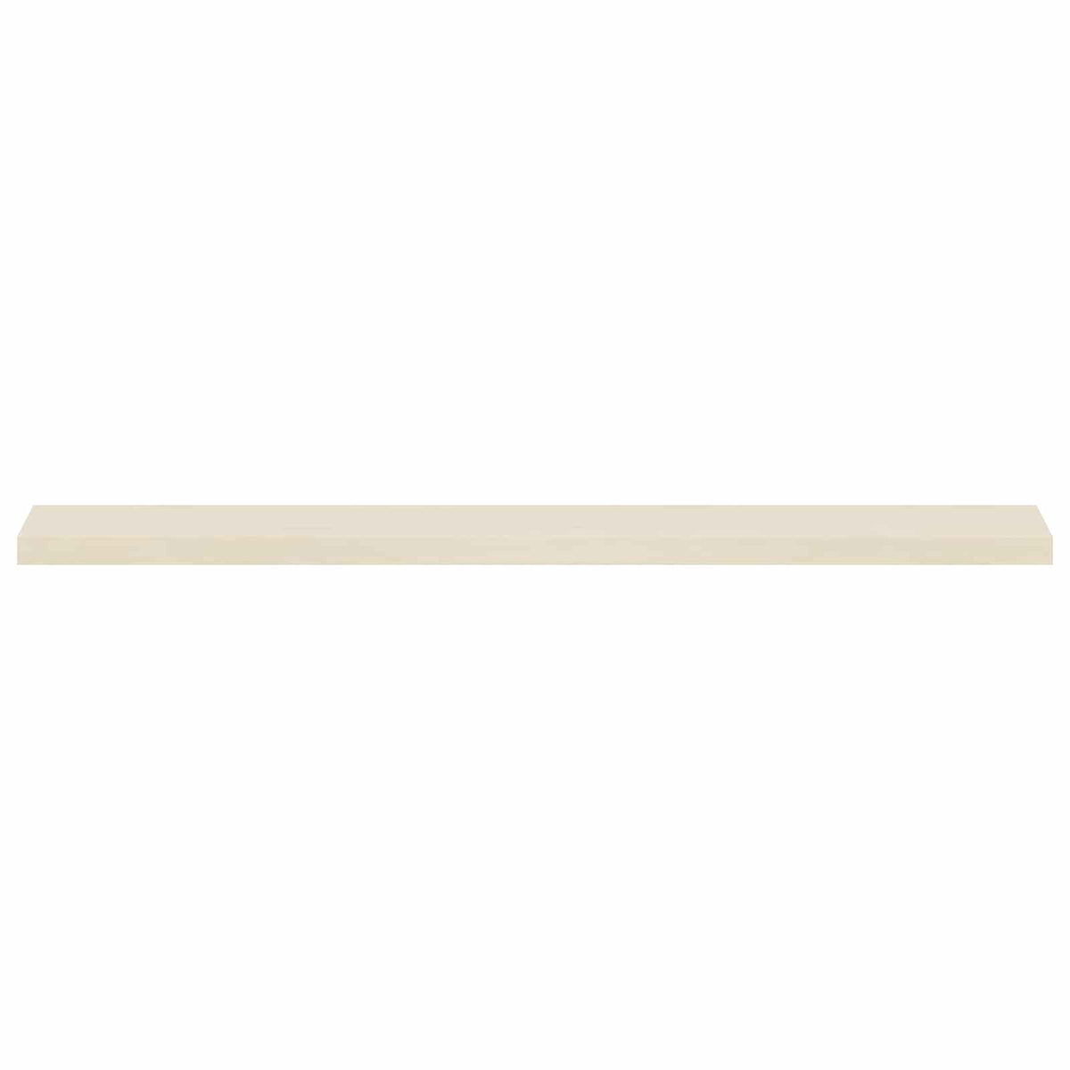 vidaXL Window Sills 2 pcs White 140 x 20 x 2 cm Solid Oak Wood