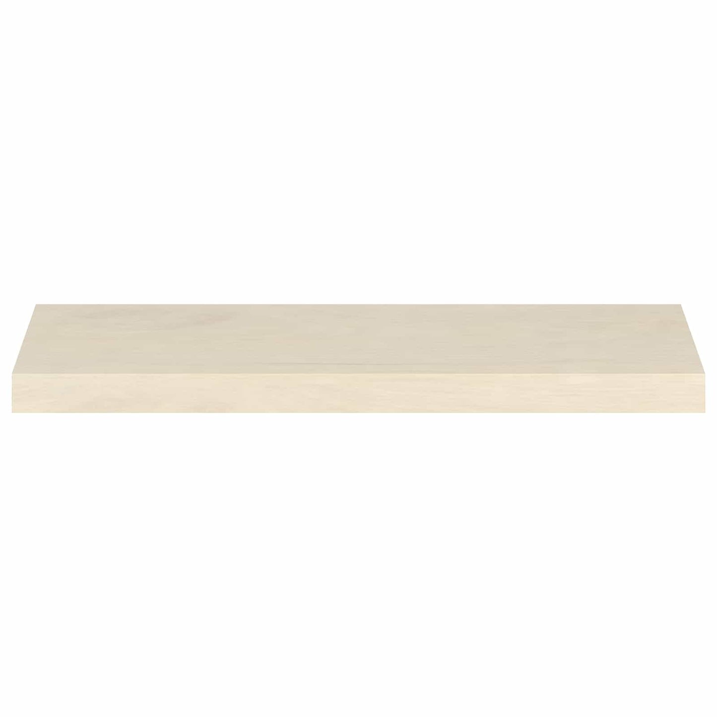 vidaXL Window Sills 2 pcs White 70 x 25 x 2 cm Solid Oak Wood