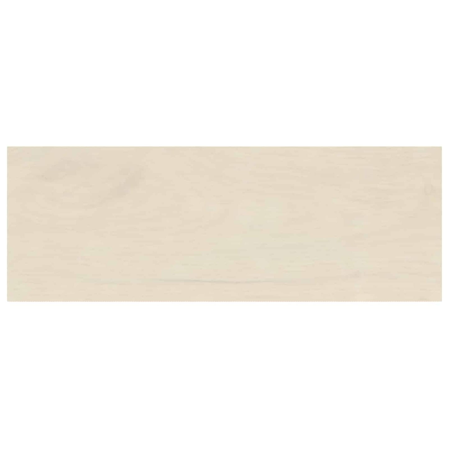 vidaXL Window Sills 2 pcs White 80 x 25 x 2 cm Solid Oak Wood
