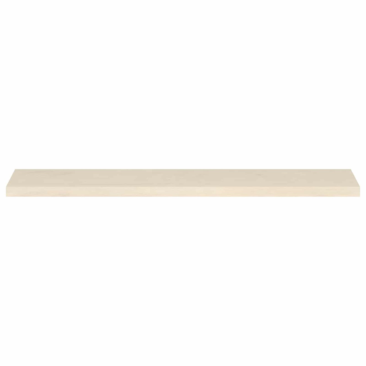 vidaXL Window Sills 2 pcs White 140 x 25 x 2 cm Solid Oak Wood
