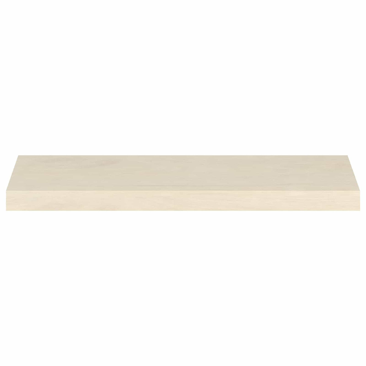 vidaXL Window Sills 2 pcs White 80 x 30 x 2 cm Solid Oak Wood