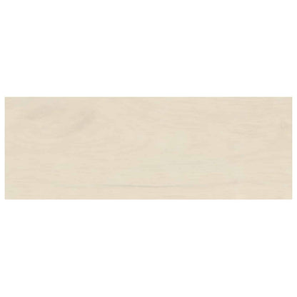 vidaXL Window Sills 2 pcs White 80 x 30 x 2 cm Solid Oak Wood