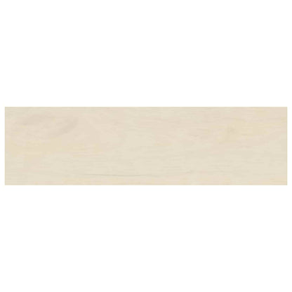 vidaXL Window Sills 2 pcs White 100 x 30 x 2 cm Solid Oak Wood