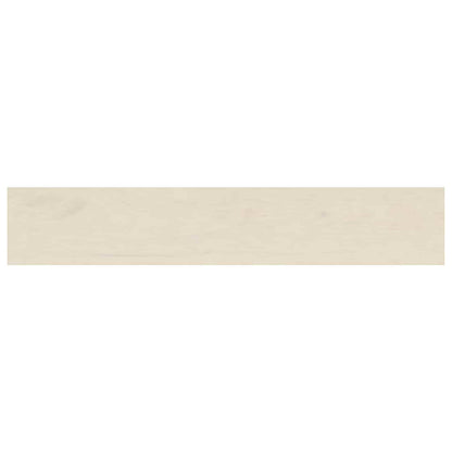 vidaXL Window Sills 2 pcs White 160 x 30 x 2 cm Solid Oak Wood