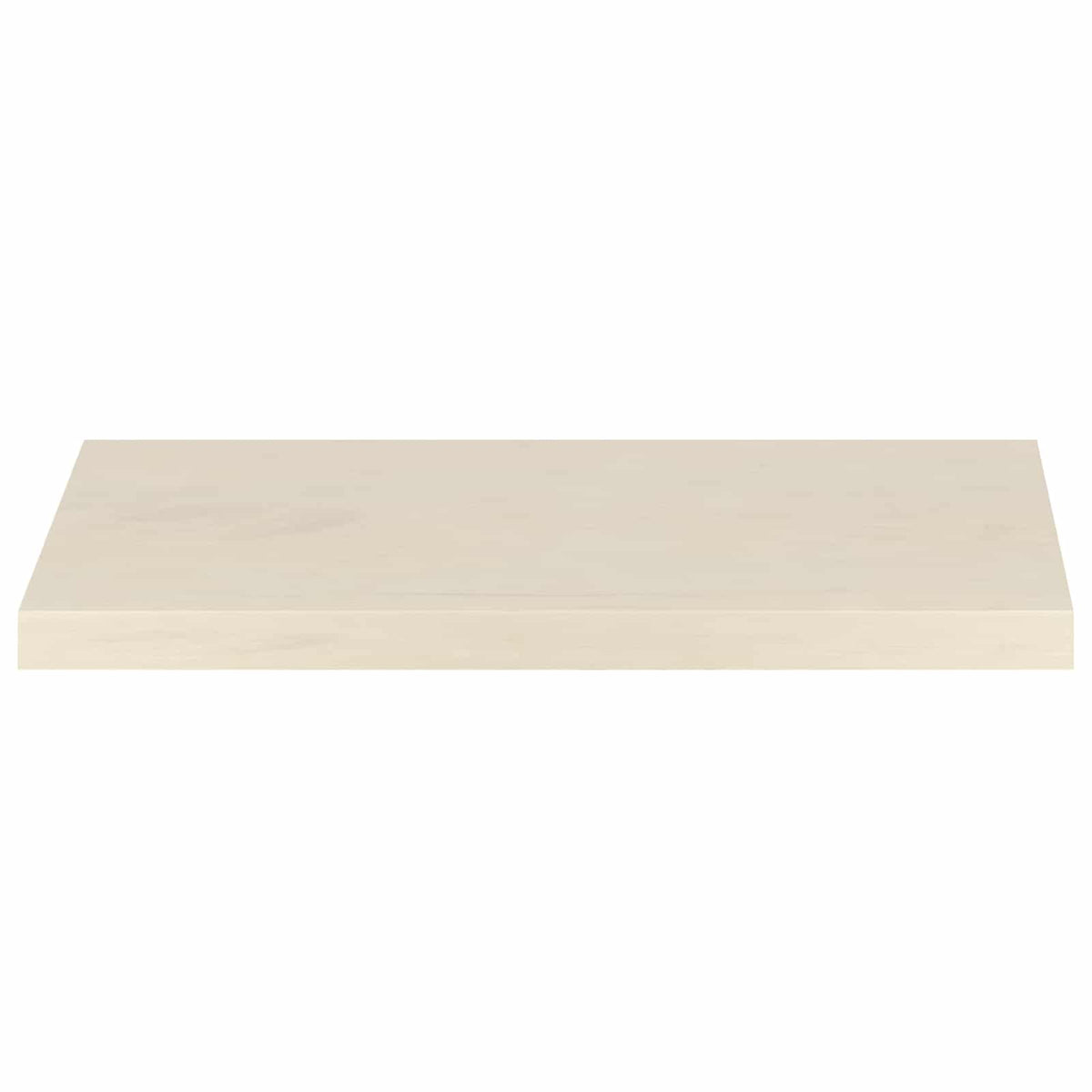 vidaXL Window Sills 2 pcs White 80 x 40 x 2 cm Solid Oak Wood