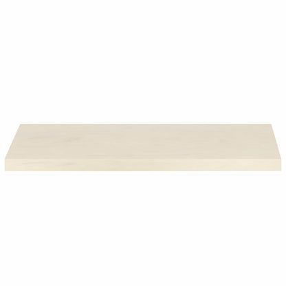 vidaXL Window Sills 2 pcs White 100 x 40 x 2 cm Solid Oak Wood