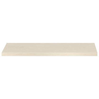 vidaXL Window Sills 2 pcs White 110 x 40 x 2 cm Solid Oak Wood