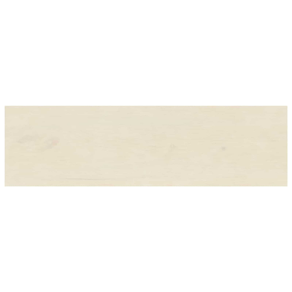 vidaXL Window Sills 2 pcs White 160 x 40 x 2 cm Solid Oak Wood