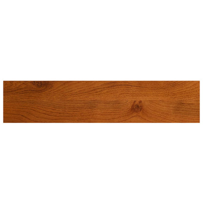 vidaXL Window Sills 2 pcs Brown 80 x 20 x 2 cm Solid Oak Wood
