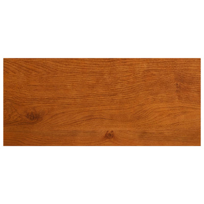 vidaXL Window Sills 2 pcs Brown 100 x 40 x 2 cm Solid Oak Wood