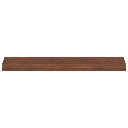 vidaXL Window Sills 2 pcs Dark Brown 70 x 15 x 2 cm Solid Oak Wood