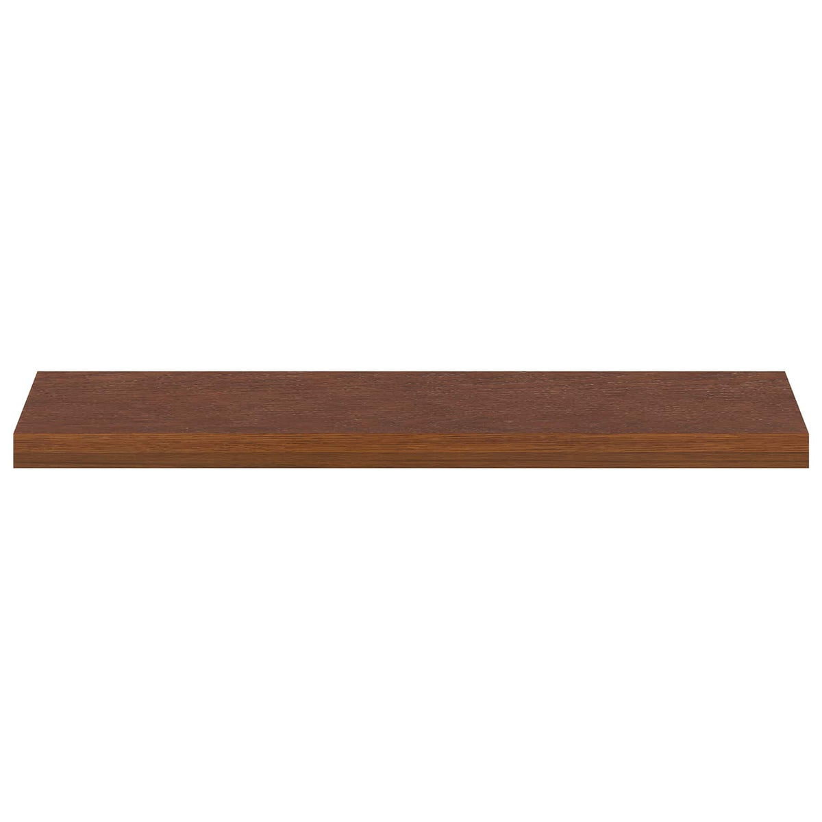 vidaXL Window Sills 2 pcs Dark Brown 100 x 25 x 2 cm Solid Oak Wood