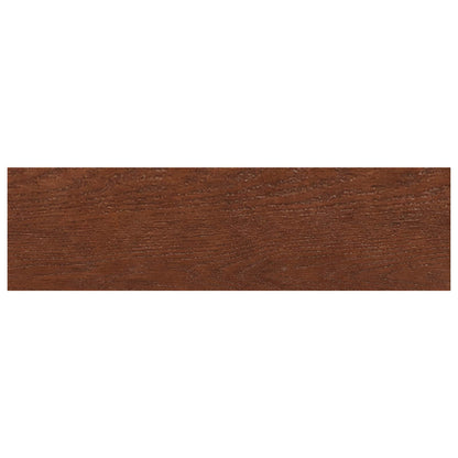 vidaXL Window Sills 2 pcs Dark Brown 100 x 25 x 2 cm Solid Oak Wood