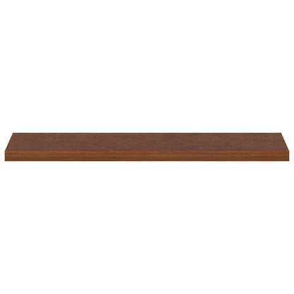 vidaXL Window Sills 2 pcs Dark Brown 120 x 25 x 2 cm Solid Oak Wood