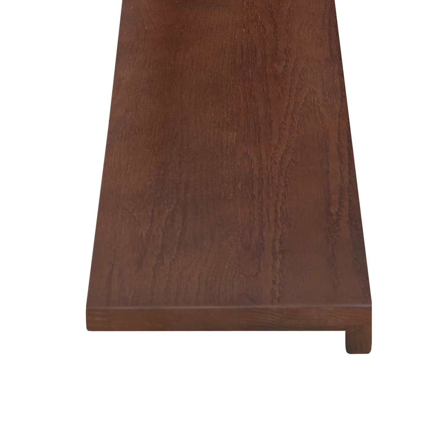 vidaXL Window Sills 2 pcs Dark Brown 160 x 30 x 2 cm Solid Oak Wood