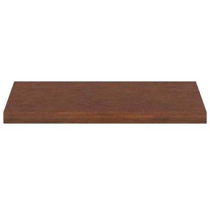 vidaXL Window Sills 2 pcs Dark Brown 80 x 40 x 2 cm Solid Oak Wood