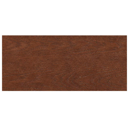 vidaXL Window Sills 2 pcs Dark Brown 90 x 40 x 2 cm Solid Oak Wood