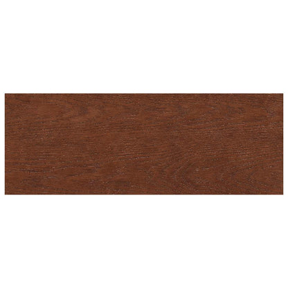 vidaXL Window Sills 2 pcs Dark Brown 110 x 40 x 2 cm Solid Oak Wood