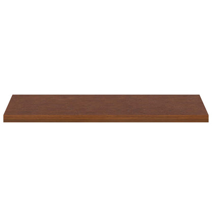 vidaXL Window Sills 2 pcs Dark Brown 120 x 40 x 2 cm Solid Oak Wood