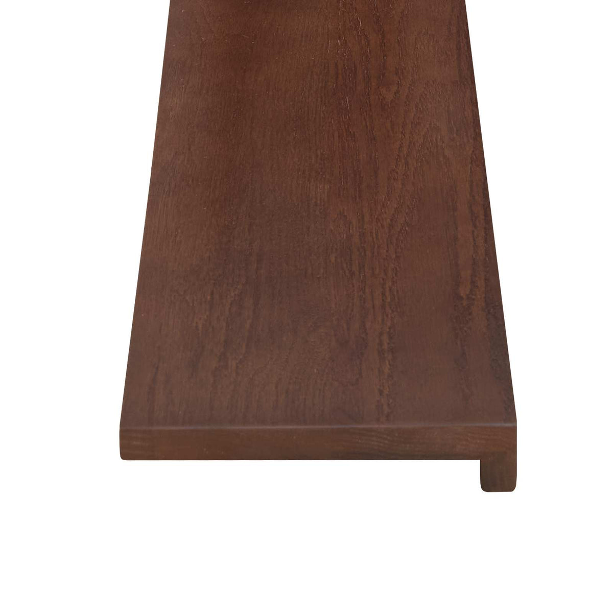 vidaXL Window Sills 2 pcs Dark Brown 140 x 40 x 2 cm Solid Oak Wood